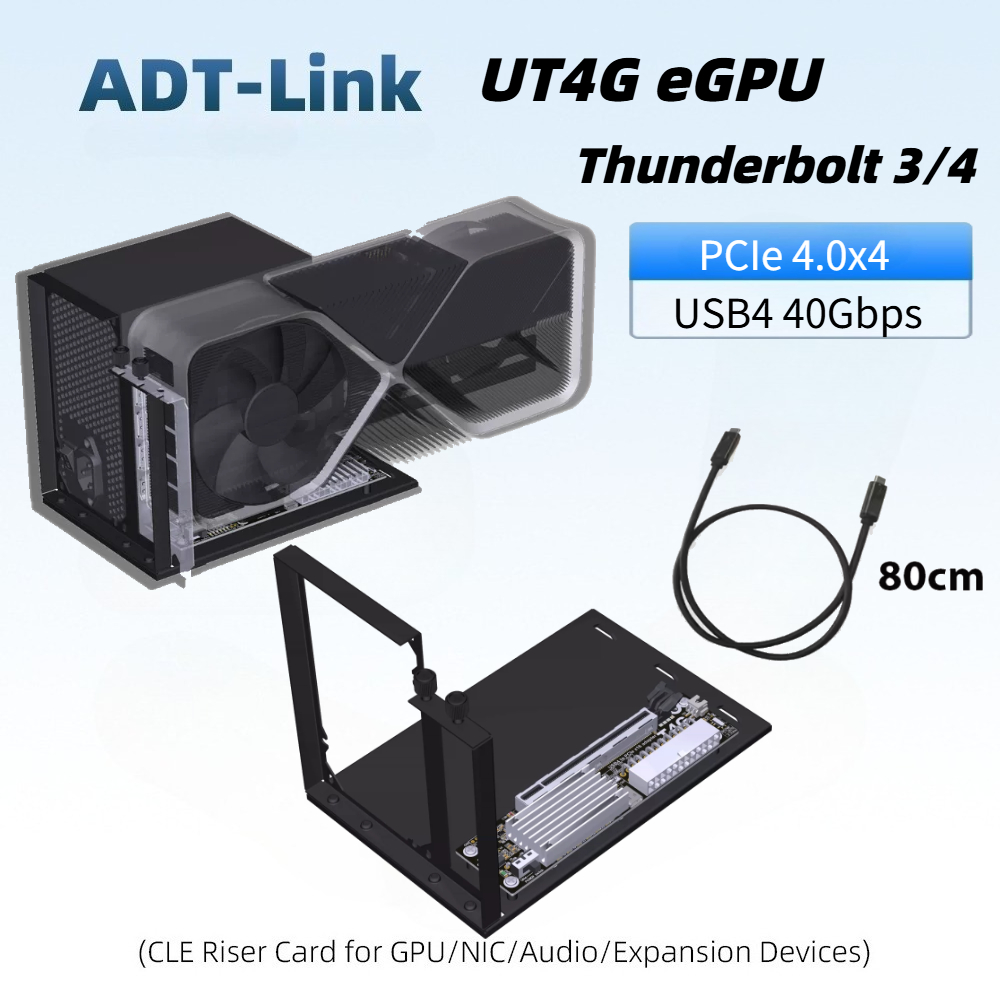 Gpu External Dock Egpu Thunderbolt 4 - UT4G Externe Grafische Kaart Dockingstation voor