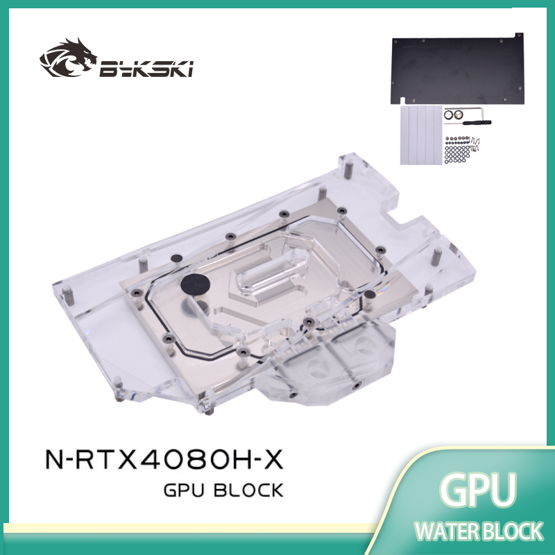 Rtx 4080 Water Cooling Block - Bykski N-RTX4080H-X GPU Blok Gebruik voor