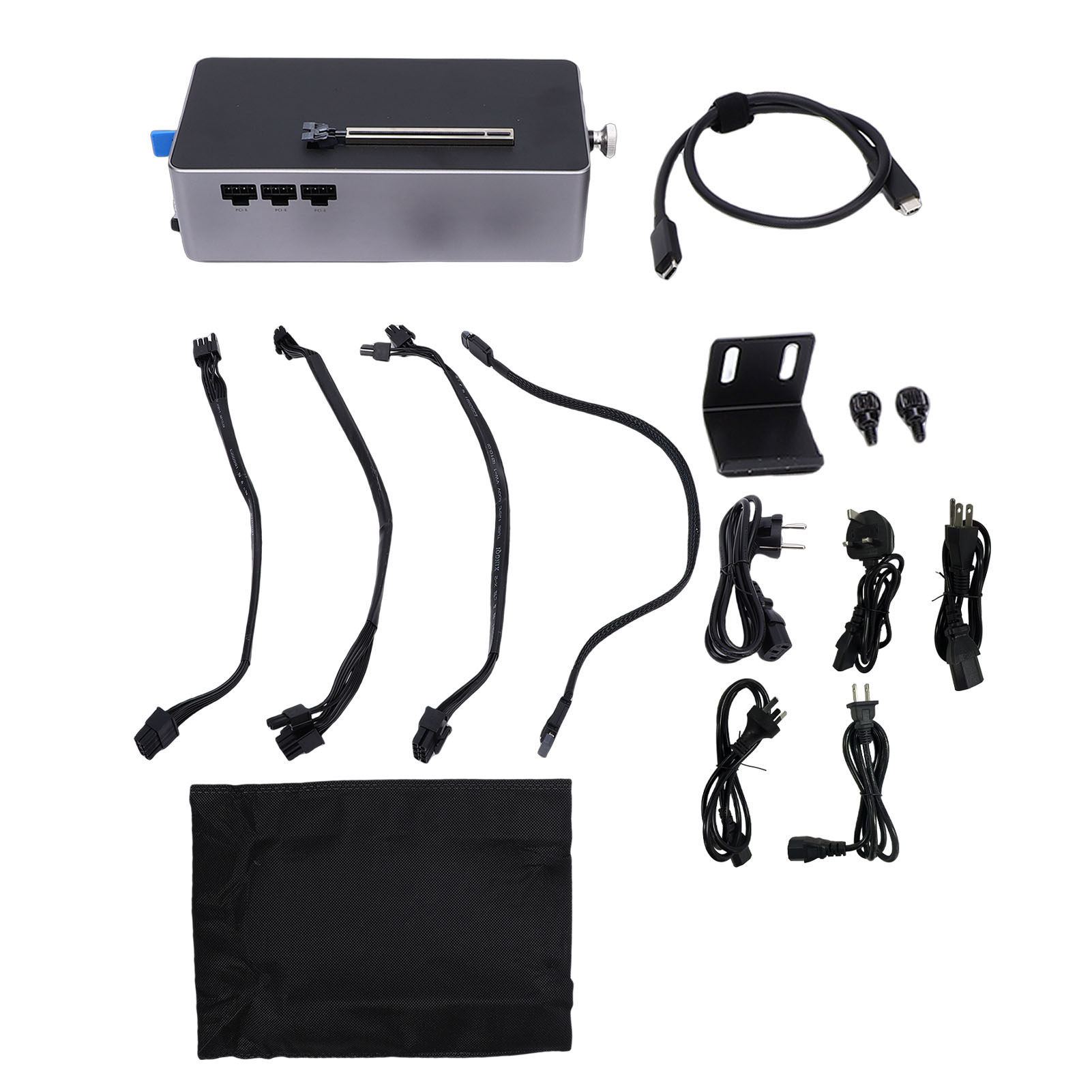 Oculink Gpu Dock Station - EGPU Dockingstation met 800W PSU PCIe