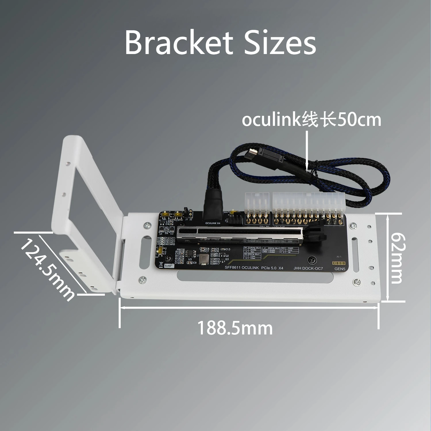 OCuLink EGPU Dock PCIe 5.0 X4  - Oculink Gpu Dock Station recensie en prijs