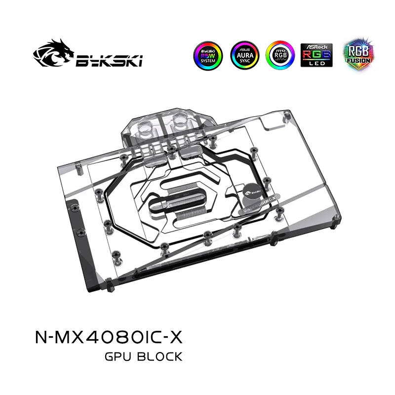 Bykski N-MX4080IC-X GPU-blok v - Rtx 4080 Water Cooling Block recensie en prijs