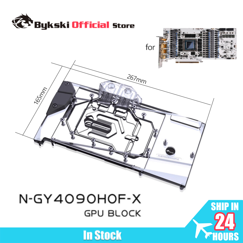 Bykski N-GY4090HOF-X GPU-blok  - Rtx 4090 Water Block Full Cover recensie en prijs