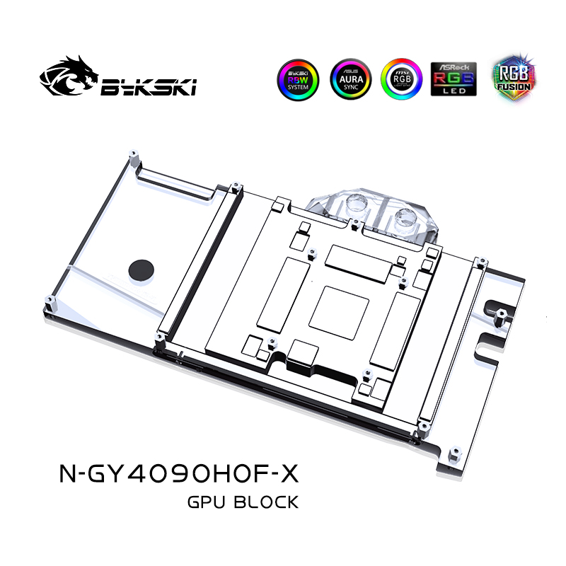 Bykski N-GY4090HOF-X GPU-blok  - Rtx 4090 Water Block Full Cover recensie en prijs