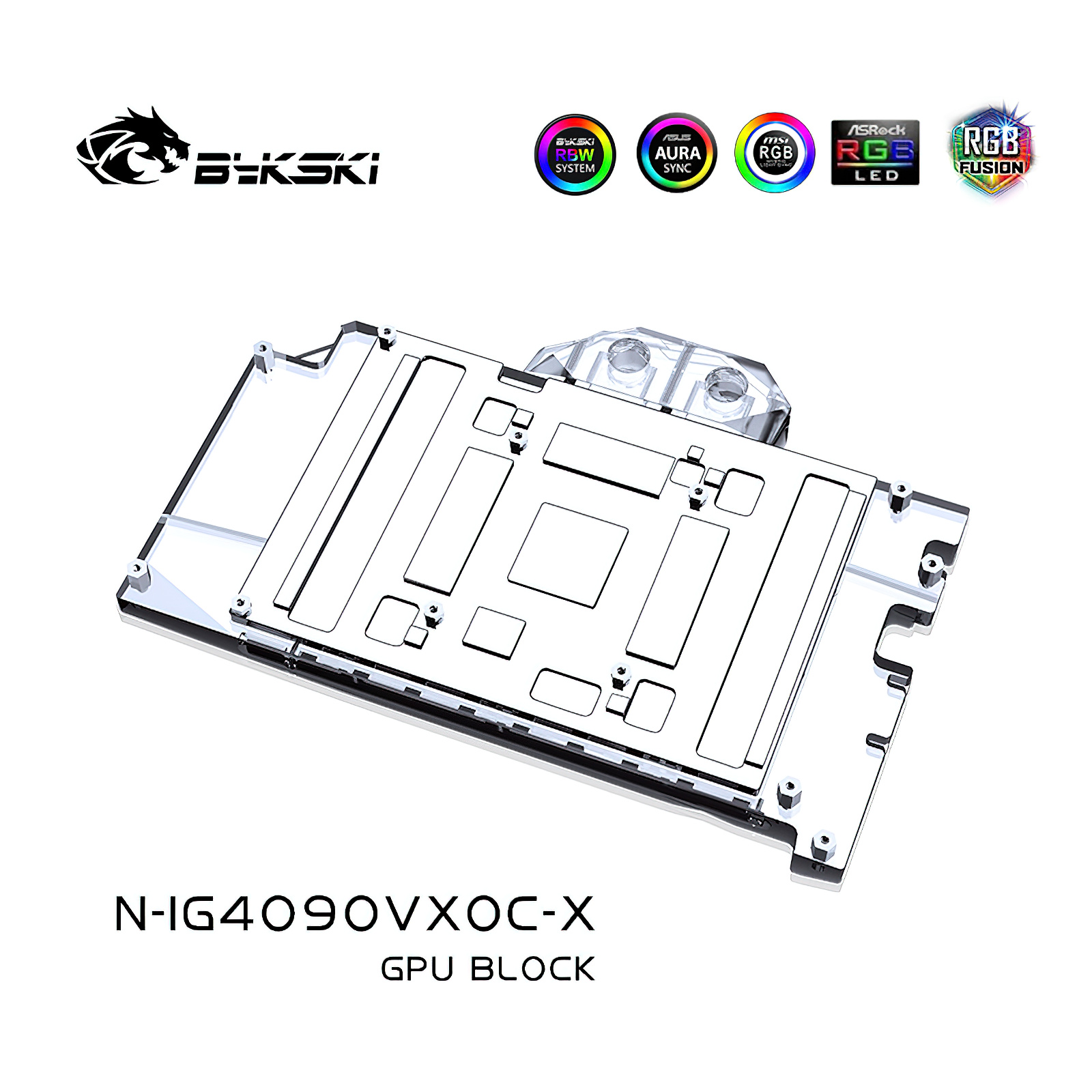 Bykski GPU waterkoeling volled - Rtx 4090 Water Block Full Cover recensie en prijs
