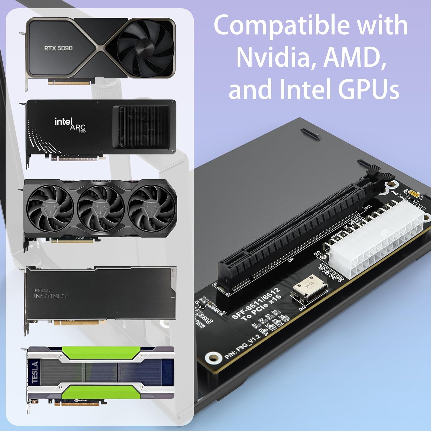 PCIe 4.0 X4 64Gbps EGPU-dock m - Oculink Gpu Dock Station recensie en prijs