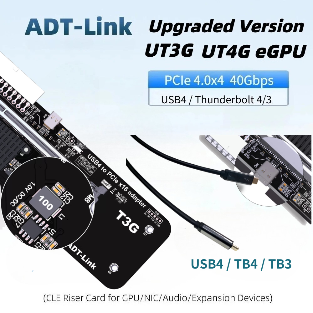 Geüpgradede nieuwe EGPU Thunde - Gpu External Dock Egpu Thunderbolt 4 recensie en prijs