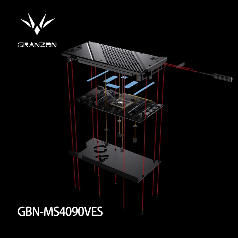 Granzon GBN-MS4090VES, GPU-wat - Rtx 4090 Water Block Full Cover recensie en prijs