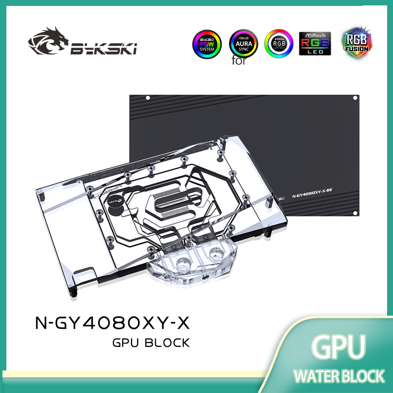 Bykski N-GY4080XY-X GPU-blok v - Rtx 4080 Water Cooling Block recensie en prijs