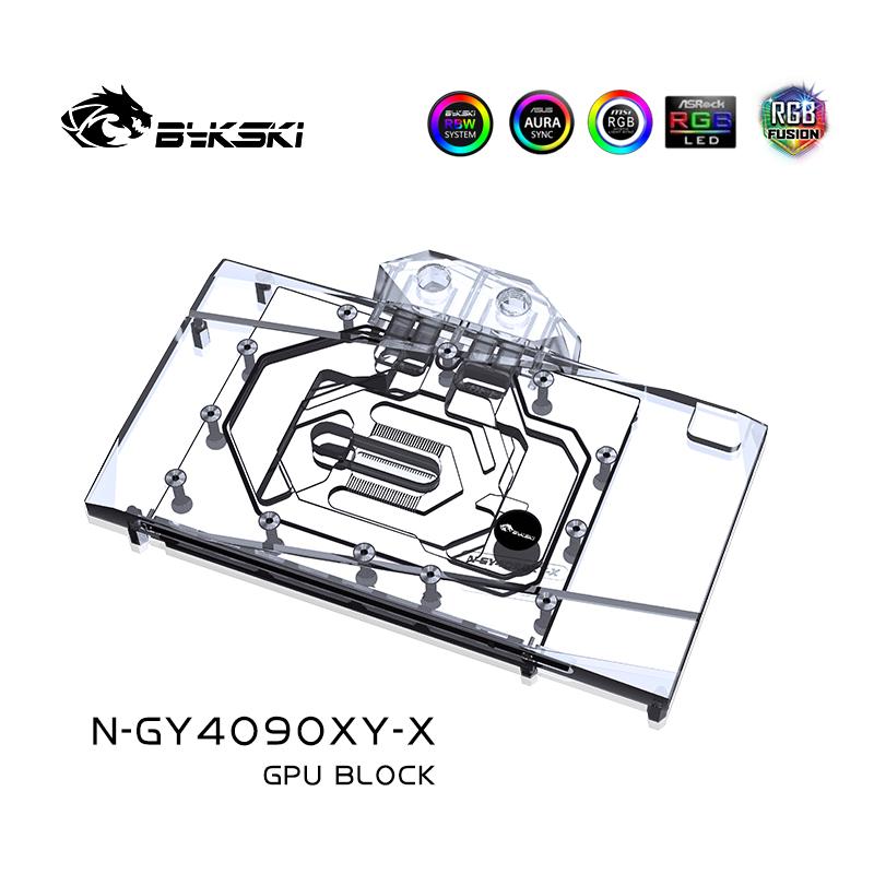Bykski N-GY4090XY-X GPU Blok G - Rtx 4090 Water Block Full Cover recensie en prijs