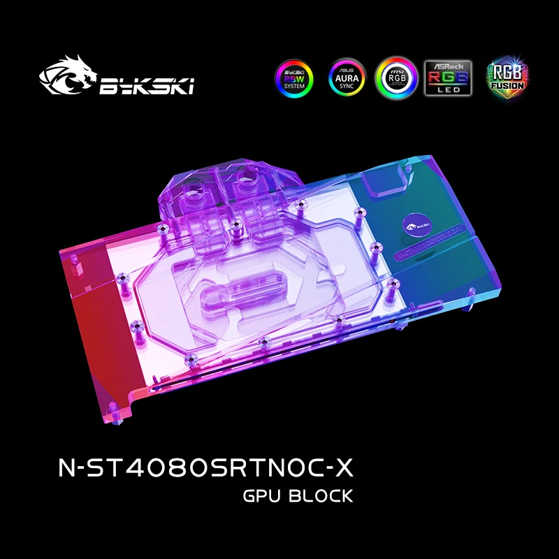 Bykski N-ST4080SRTNOC-X GPU-bl - Rtx 4080 Water Cooling Block recensie en prijs