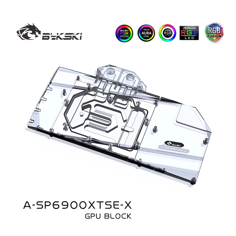 Bykski GPU Waterblok voor SAPP - Rx 6900 Xt 16Gb recensie en prijs