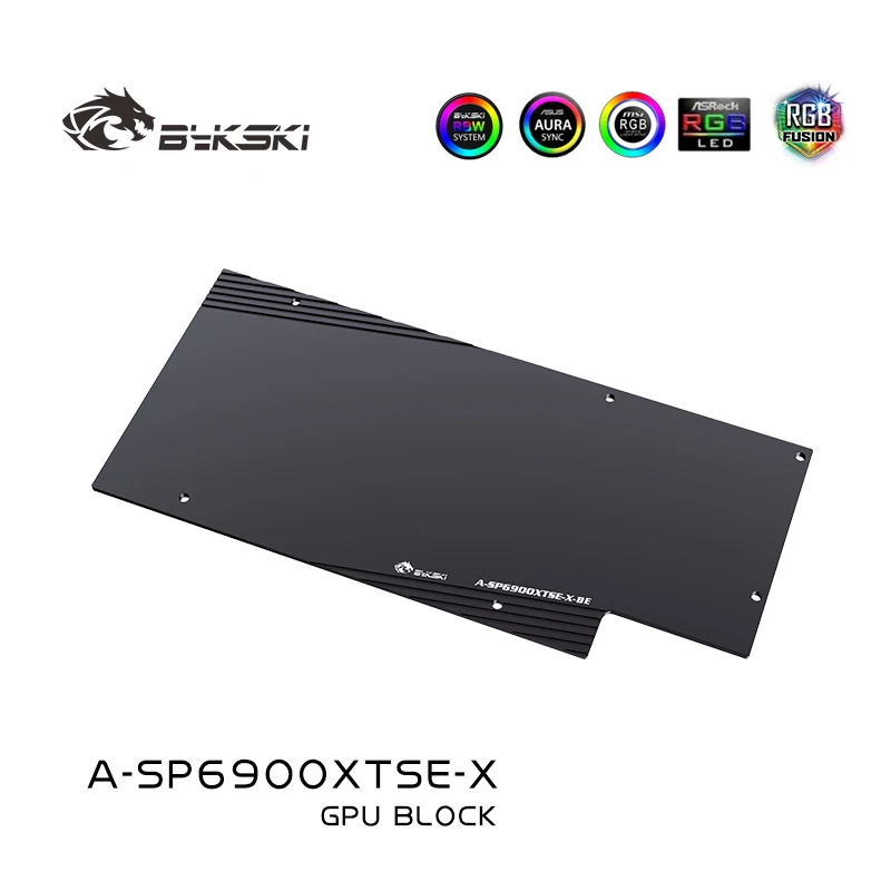 Bykski GPU Waterblok voor SAPP - Rx 6900 Xt 16Gb recensie en prijs