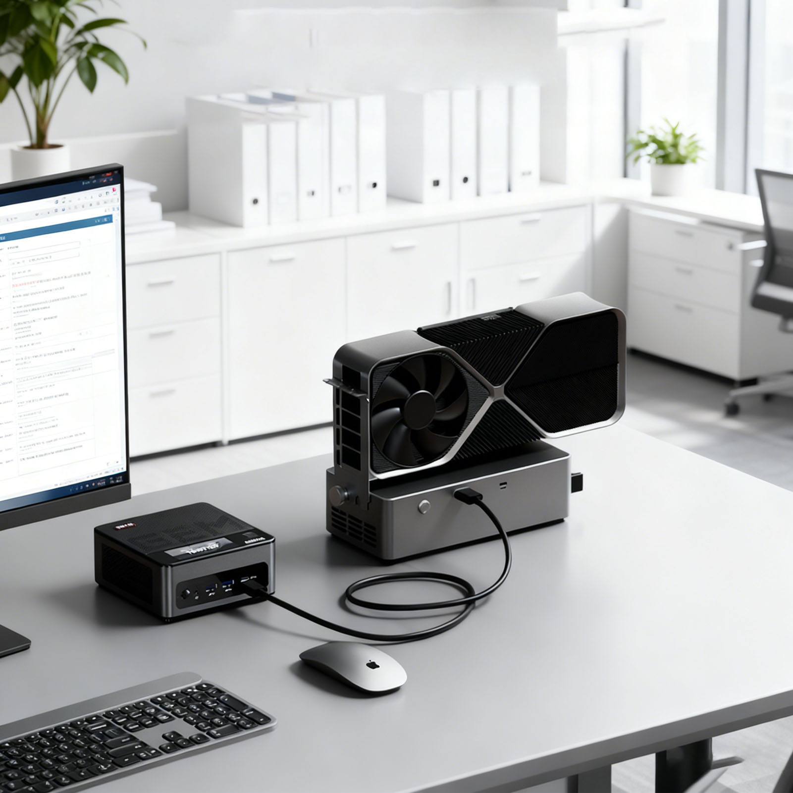 800W PSU PCIe 4.0 X4 Externe G - Oculink Gpu Dock Station recensie en prijs