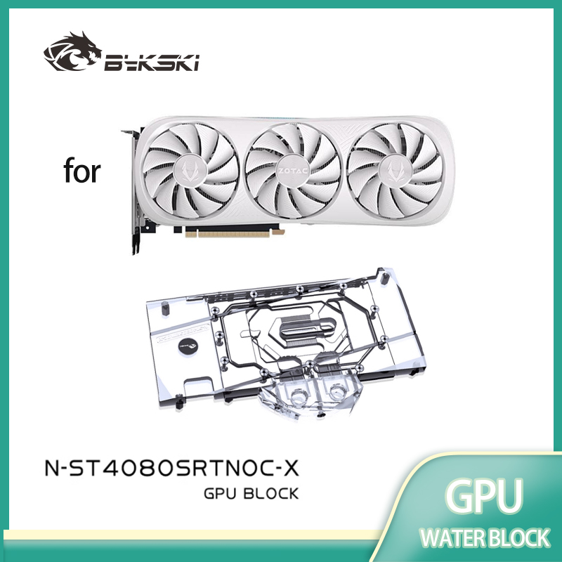Bykski GPU Blok voor ZOTAC RTX - Rtx 4080 Water Cooling Block recensie en prijs