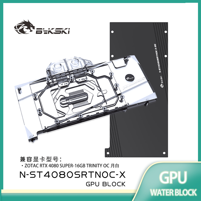 Bykski GPU Blok voor ZOTAC RTX - Rtx 4080 Water Cooling Block recensie en prijs